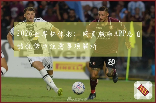 2026世界杯体彩：网页版和APP各自的优势与注意事项解析